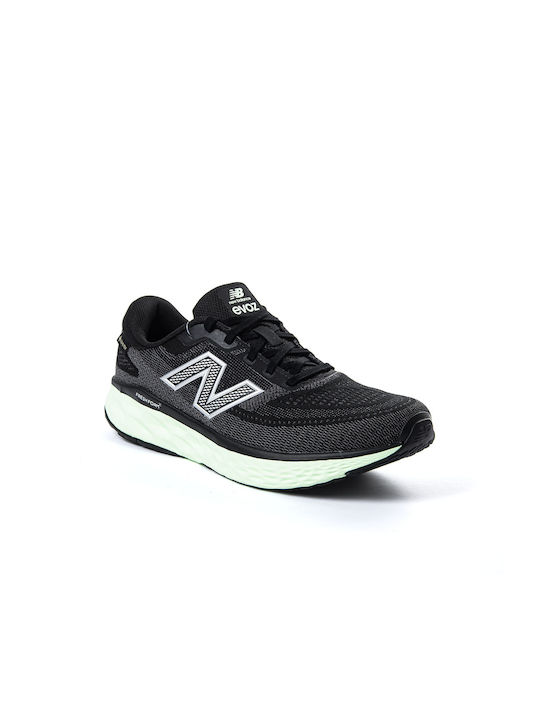 X Evoz Sport Shoes Running Black Waterproof with Gore-Tex Membrane