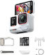 Insta360 Ace Pro 2 Action Camera 8K Underwater Xplorer Bundle with Touch Screen 2.4" and Wi-Fi White