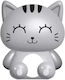 3D Puzzle Eraser I-total 5x4x6cm Grey Cat Xl1826c