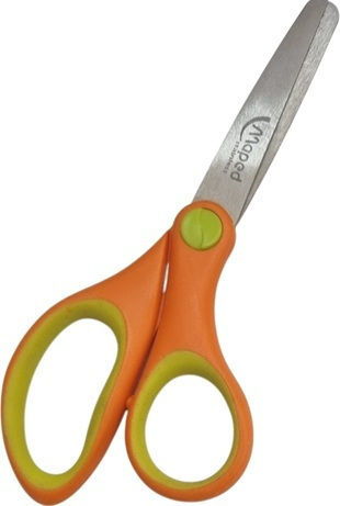 Maped Schulschere 13 Cm Orange Hellgrün