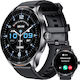 Oukitel V6 Smartwatch με Παλμογράφο (Μαύρο)