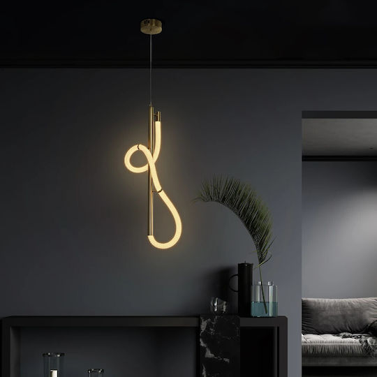 kelvo Pendant Light White Grid 30x30x70cm