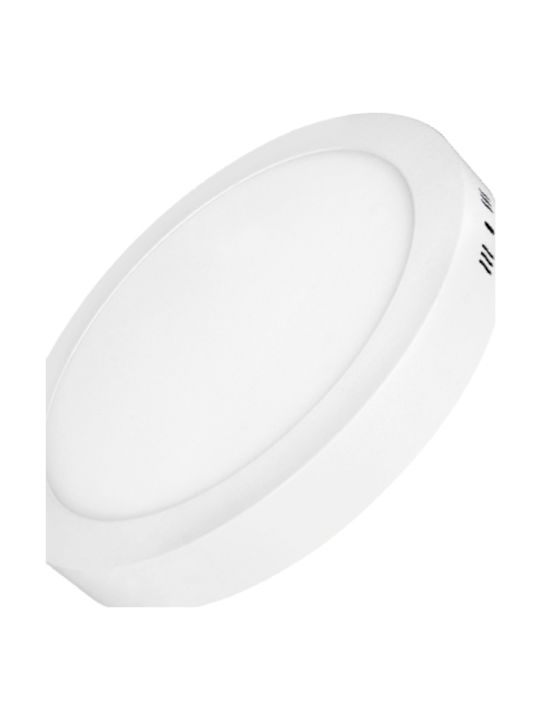 Optonica Round Outdoor LED Panel 12W with Cool White Light