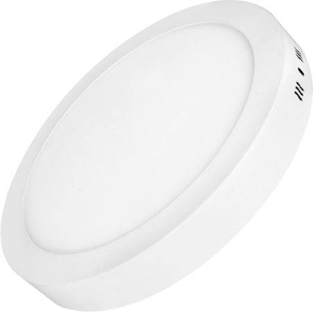 Optonica Στρογγυλό Εξωτερικό LED Panel 24W με Θερμό Λευκό Φως