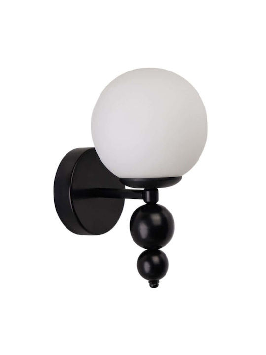 Opviq Lamp Wall with Socket E27 White 15cm