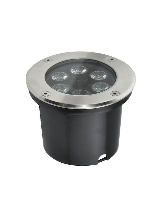 Elmark Σποτ Δαπέδου LED 5W με Θερμό Λευκό Φως IP67
