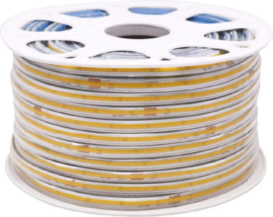 Optonica Ταινία LED 220V Φυσικό Λευκό Φως Τύπου COB