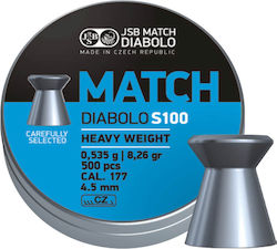 JSB Match Diabolo 500 S100 Pellets Luftgewehr 5...