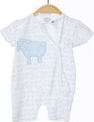 Happy Baby Baby Bodysuit White/Beige