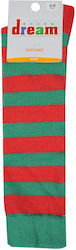 Dream Kids' Socks Knee-High ΚΟΚΚΙΝΟ