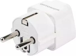 Optonica 9518 Steckdosenadapter von Großbritannien nach Griechenland Optonica 9518 Steckdosenadapter von Großbritannien nach Griechenland