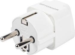 Optonica 9518 Steckdosenadapter von Großbritannien nach Griechenland Optonica 9518 Steckdosenadapter von Großbritannien nach Griechenland