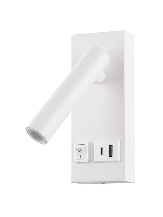 Optonica LED Natural White Spot in White Color