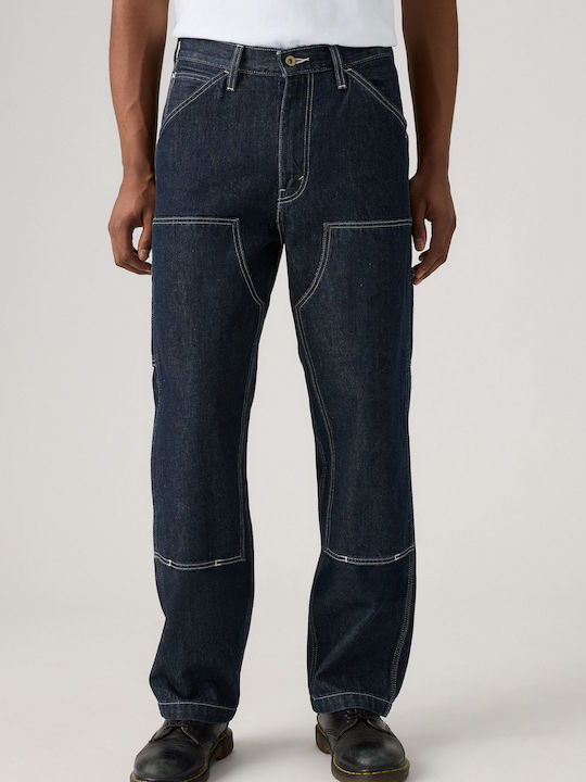 568 Herren Jeanshosen Cargo Lose Gerade Passform Mornin
