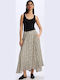 Maxi Rock Leopard Beige