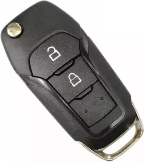 Ford Foldable Car Key Shell with Blade with 2 Buttons for Ford