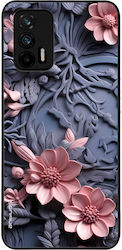 Sonique 3D Flower Series Realme GT 5G Rosa Hand...