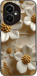 Калъф Sonique 3d Flower Series Honor 400 5g Бял