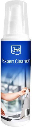 3mk Expert Cleaner Cleaning Spray for Monitors Tablets Smartphones Laptops 250ml Microfiber Cloth