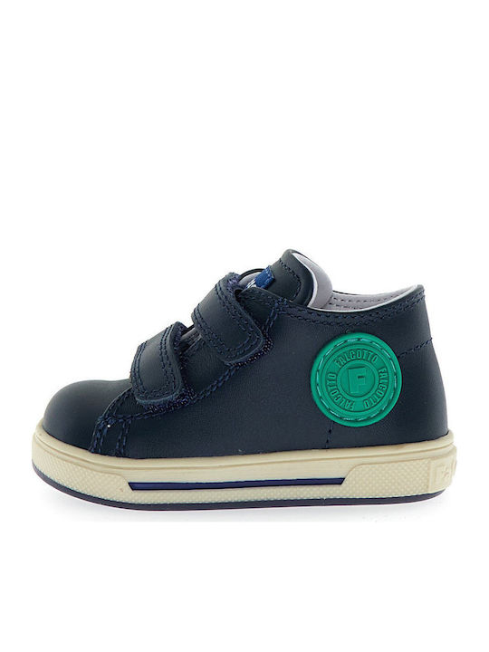 Falcotto Παιδικά Sneakers High Ανατομικά με Σκρ...