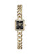 Jcou Women's Watch 15mm Battery with Gold Metal Bracelet