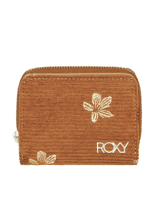 Small Fabric Women's Wallet Classic Brown