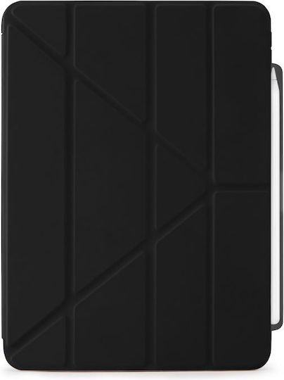 Pipetto Flip Cover Blacη (iPad Air 4 2020, iPad Air 5 2022, iPad Air 6 2024)