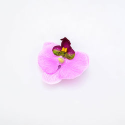 Fabric Hair Clips Orchid Pink