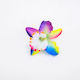 Plastik Haarspangen Orchideen Mehrfarbig