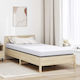 vidaXL Single Ergonomic Mattress 90x190x10cm with Independent Springs