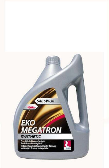 EKO Megatron Συνθετικό Λάδι Αυτοκινήτου 5W-30 4lt