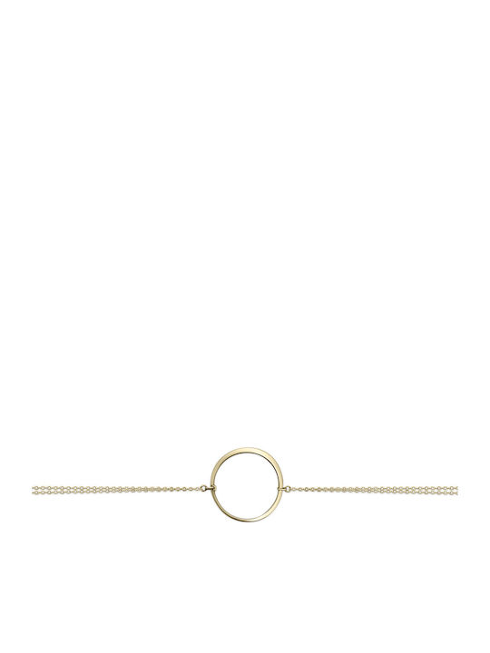 Chrilia Дамско Гривна с дизайн Очи от Злато 14K