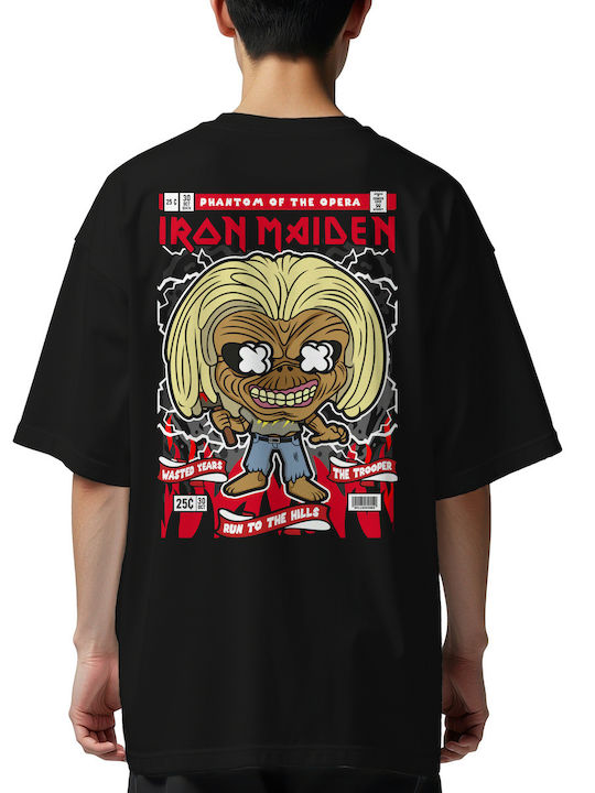 Oversized T-Shirt Iron Maiden Killer Eddie Pop ...