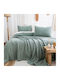 Şaheser Janna Module Cuvertură Extra-dublu Verde 240x260cm 3buc