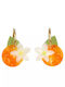 Coucou Suzette Earrings Hoops made of Steel Gold Plated