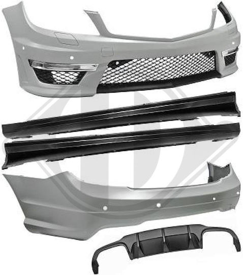 Look Комплект за тяло за Автомобили Съвместим с Mercedes-Benz C Class