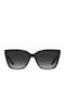 Moschino Women's Sunglasses with Black Plastic Frame and Black Gradient Lens MOL094/S SDK/9O