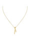 Boss Necklace Infinity from Gold Plated Steel
