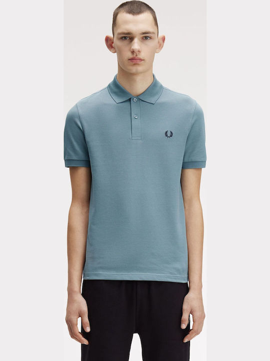 Fred Perry Polo Bluse Petrol Blue
