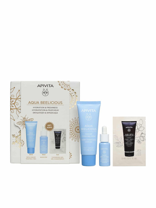 Apivita Aqua Beelicious Σετ Περιποίησης για Ενυδάτωση 3τμχ