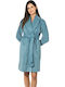 Harmony Winter Damen Robe Petrol