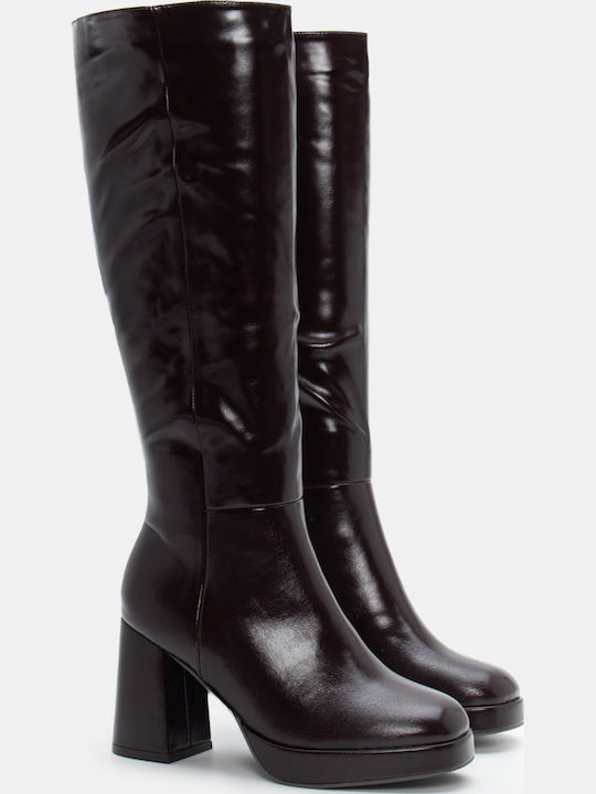 Luigi Women's Boots Burgundy