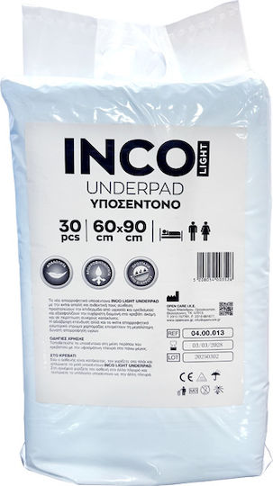 Open Care Incontinence Underpads 60x90cm 30pcs