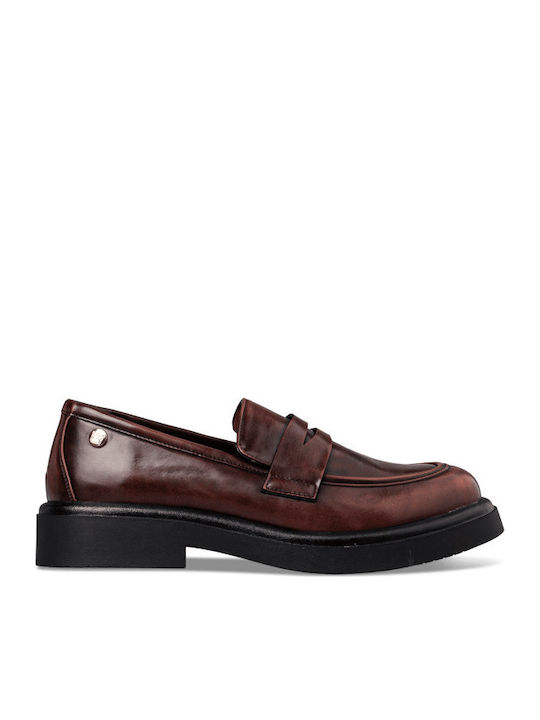 Women's Loafers in Brown Color