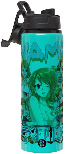 Koupakoupa Nami One Piece Kids Water Bottle Aluminum with Screw-on Cap Non Spill 850ml