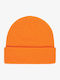 Performer Beanie Unisex Beanie Knitted in Orange color