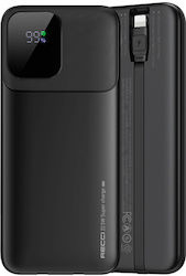 Recci RPB-P67 10000mAh 22.5W Μαύρο Recci RPB-P67 10000mAh 22.5W Μαύρο