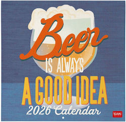 Legami Milano Beer Monthly Wall Mounted Diary 2...