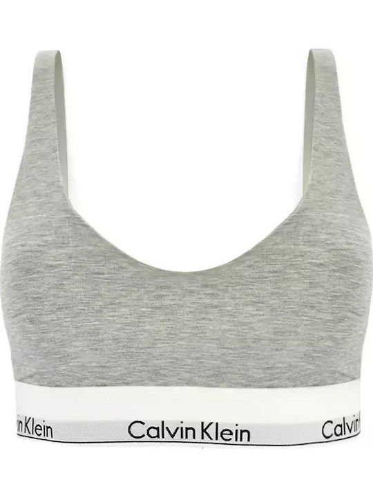 Calvin Klein Women's Push Up Bra Grey