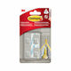 Hook Hanging 3m Stainless Steel 225 g 19 x 30 x 15 mm Silver 4 Units S7929740 10 to 30 Days